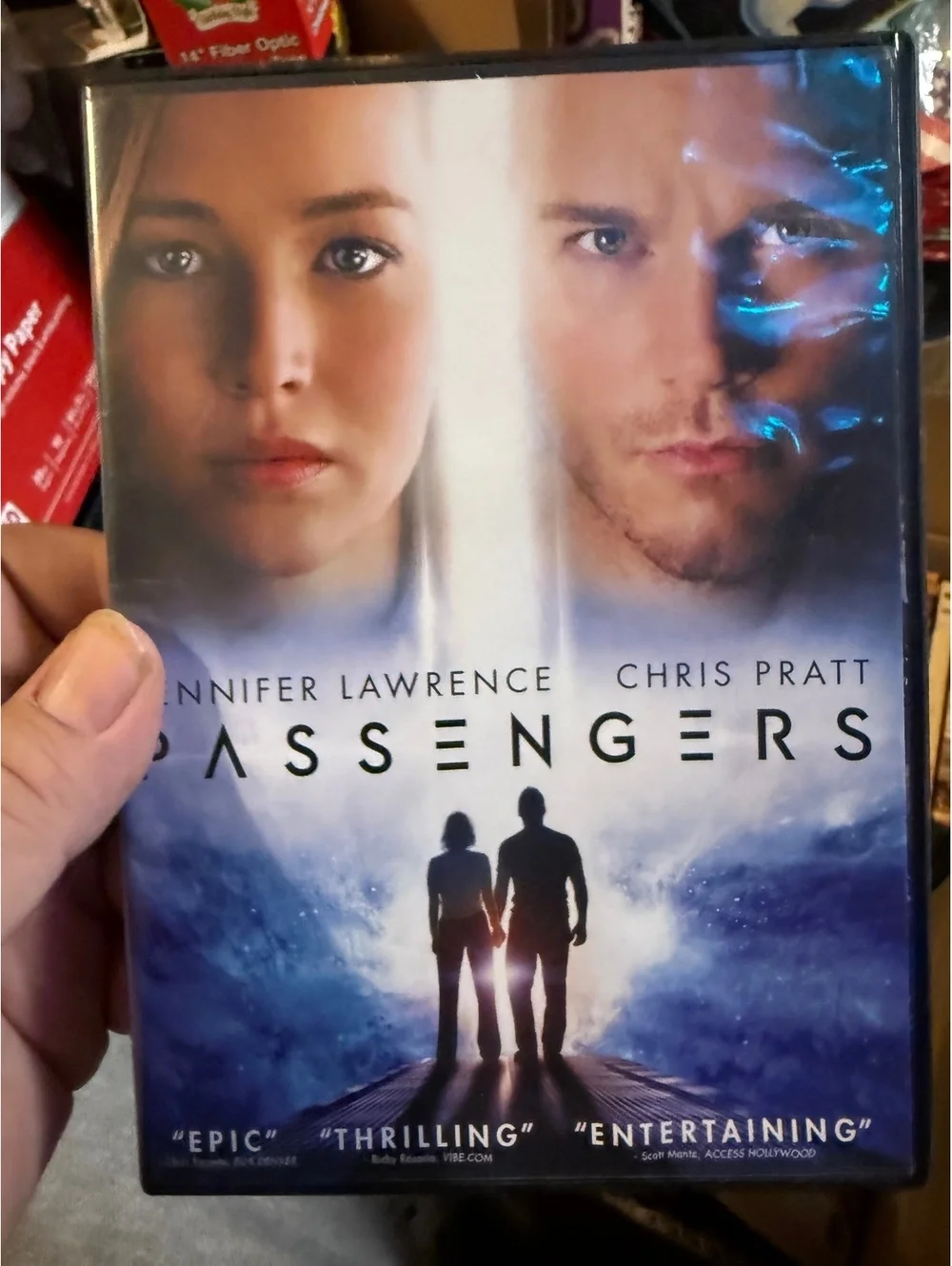 Passengers DVD Movie Jennifer Lawrence Chris Pratt
